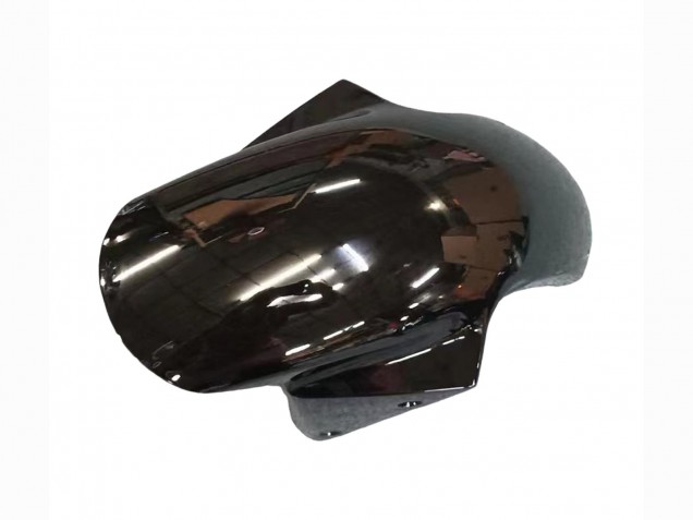 Lojas Carenagens Moto Kawasaki ZX6R 2003-2004 - Preto Brilhante Vermelho Chama