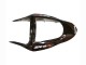 Lojas Carenagens Moto Kawasaki ZX6R 2003-2004 - Preto Brilhante Vermelho Chama