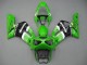 Lojas Carenagens Moto Kawasaki ZX6R 2003-2004 - Verde Branco Preto Elf Bridgestone
