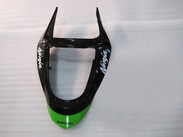 Lojas Carenagens Moto Kawasaki ZX6R 2003-2004 - Verde Preto Elf Bridgestone