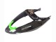 Lojas Carenagens Moto Kawasaki ZX6R 2005-2006 - Verde Vermelho Preto Elf 66