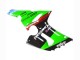 Lojas Carenagens Moto Kawasaki ZX6R 2005-2006 - Verde Vermelho Preto Elf 66