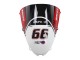 Lojas Carenagens Moto Kawasaki ZX6R 2005-2006 - Verde Vermelho Preto Elf 66