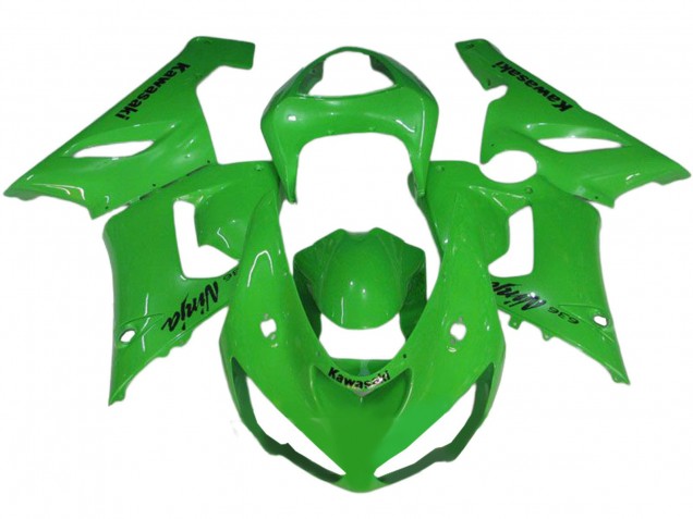 Lojas Carenagens Moto Kawasaki ZX6R 2005-2006 - Verde