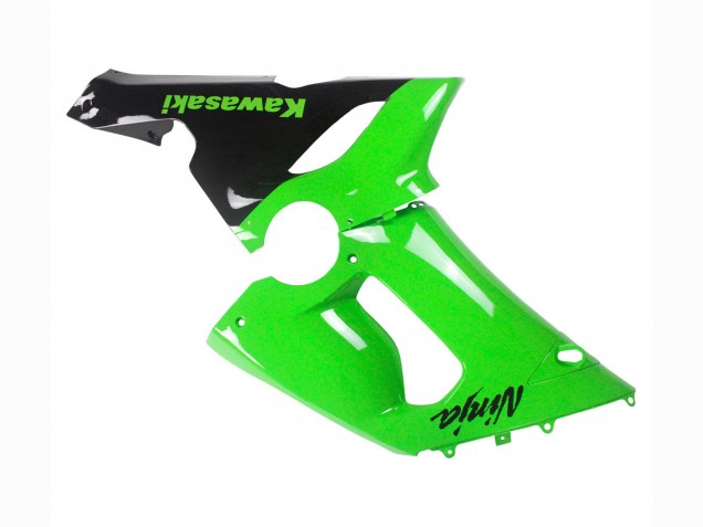 Lojas Carenagens Moto Kawasaki ZX6R 2005-2006 - Verde Preto Ninja
