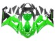 Lojas Carenagens Moto Kawasaki ZX6R 2005-2006 - Verde Preto Ninja