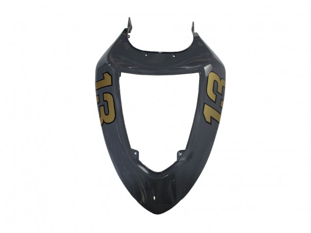 Lojas Carenagens Moto Kawasaki ZX6R 2005-2006 - Cinzento Escuro Preto