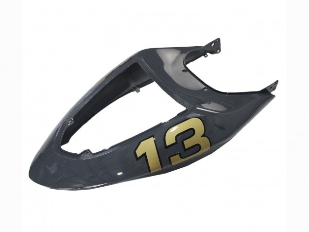Lojas Carenagens Moto Kawasaki ZX6R 2005-2006 - Cinzento Escuro Preto