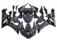 Lojas Carenagens Moto Kawasaki ZX6R 2005-2006 - Cinzento Escuro Preto