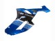 Lojas Carenagens Moto Kawasaki ZX6R 2007-2008 - Preto Azul Elf