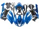 Lojas Carenagens Moto Kawasaki ZX6R 2007-2008 - Preto Azul Elf