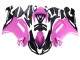 Lojas Carenagens Moto Kawasaki ZX6R 2007-2008 - Preto Rosa Ninja