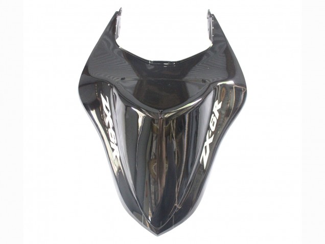 Lojas Carenagens Moto Kawasaki ZX6R 2007-2008 - Preto Prata Vermelho Ninja