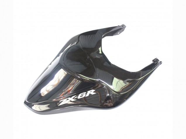 Lojas Carenagens Moto Kawasaki ZX6R 2007-2008 - Preto Prata Vermelho Ninja