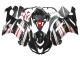 Lojas Carenagens Moto Kawasaki ZX6R 2007-2008 - Preto Prata Vermelho Ninja