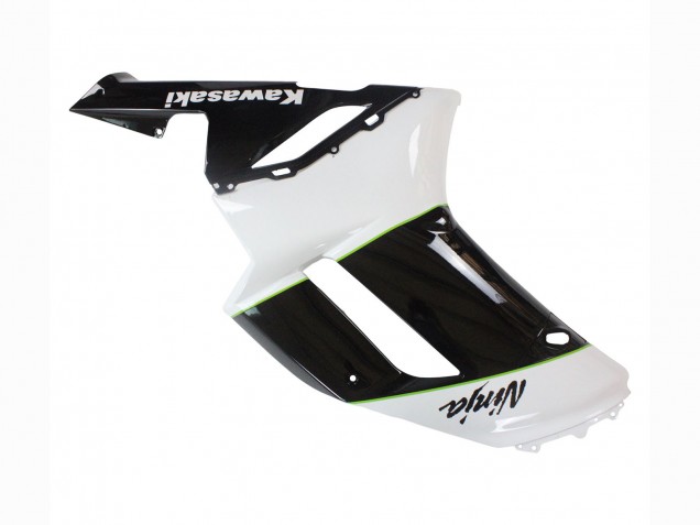 Lojas Carenagens Moto Kawasaki ZX6R 2007-2008 - Preto Branco Ninja