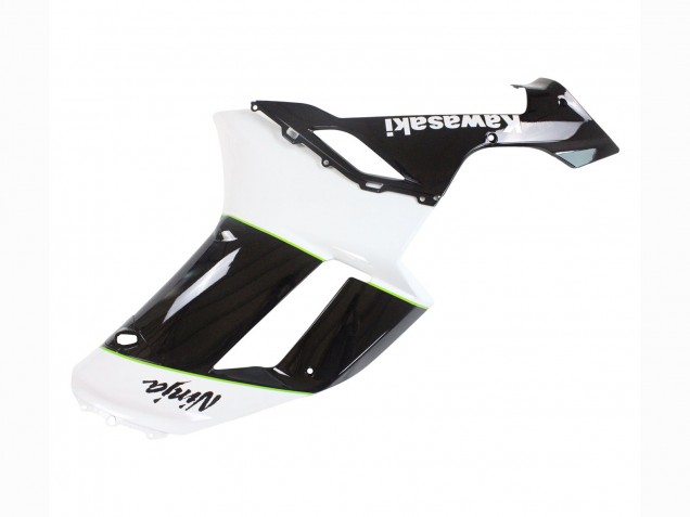 Lojas Carenagens Moto Kawasaki ZX6R 2007-2008 - Preto Branco Ninja