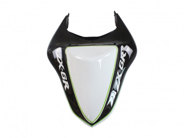 Lojas Carenagens Moto Kawasaki ZX6R 2007-2008 - Preto Branco Ninja