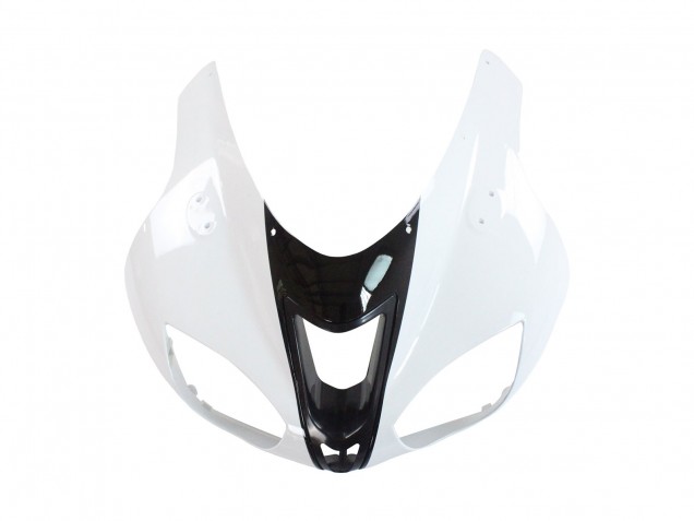 Lojas Carenagens Moto Kawasaki ZX6R 2007-2008 - Preto Branco Ninja