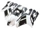 Lojas Carenagens Moto Kawasaki ZX6R 2007-2008 - Preto Branco Ninja