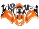 Lojas Carenagens Moto Kawasaki ZX6R 2007-2008 - Laranja Preto Ninja