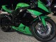 Lojas Carenagens Moto Kawasaki ZX6R 2009-2012 - Verde Preto Brilhante