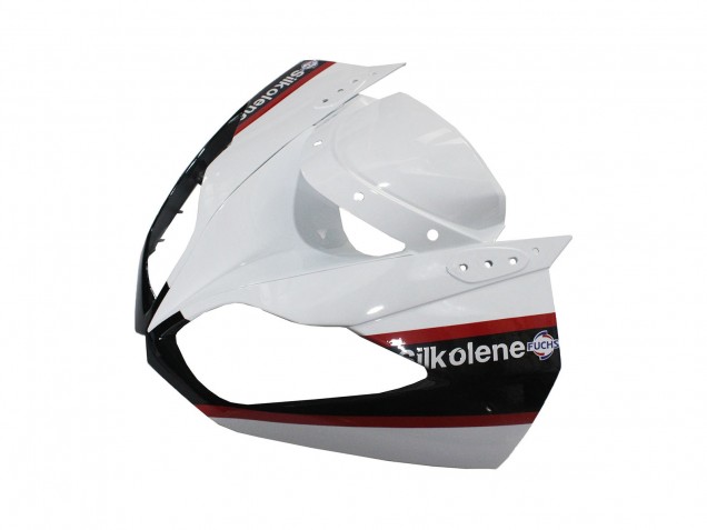Lojas Carenagens Moto Kawasaki ZX6R 2009-2012 - Branco Vermelho Preto Verde