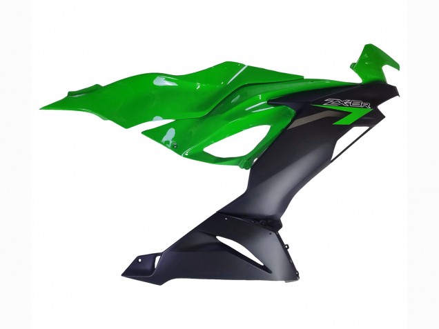 Lojas Carenagens Moto Kawasaki ZX6R 2019-2022 - Verde Preto Fosco