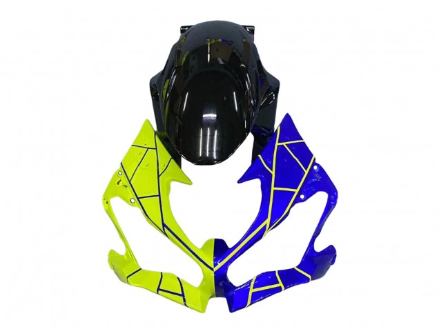 Lojas Carenagens Moto Kawasaki ZX6R 2019-2022 - Azul Amarelo