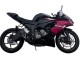 Lojas Carenagens Moto Kawasaki ZX6R 2019-2022 - Preto Brilhante Rosa Ninja