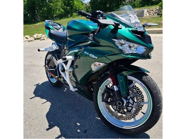 Lojas Carenagens Moto Kawasaki ZX6R 2019-2022 - Verde Escuro