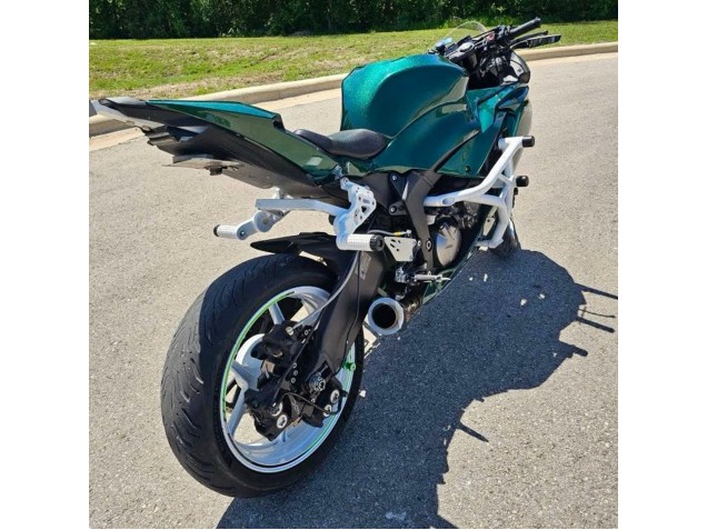 Lojas Carenagens Moto Kawasaki ZX6R 2019-2022 - Verde Escuro