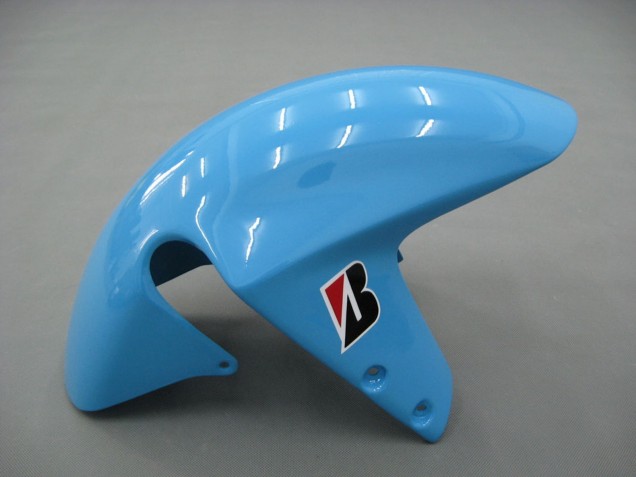 Lojas Carenagens Moto Suzuki GSXR1000 2000-2002 - Azul Claro Amarelo Preto Motul Rizla