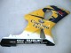 Lojas Carenagens Moto Suzuki GSXR1000 2000-2002 - Amarelo Azul Escuro Branco Motul Corona