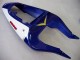 Lojas Carenagens Moto Suzuki GSXR1000 2000-2002 - Amarelo Azul Escuro Branco Motul Corona