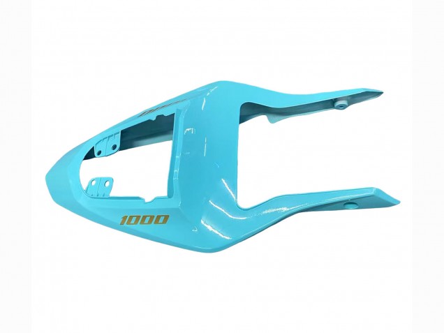 Lojas Carenagens Moto Suzuki GSXR 1000 2003-2004 - Branco Azul Claro Ouro