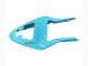 Lojas Carenagens Moto Suzuki GSXR 1000 2003-2004 - Branco Azul Claro Ouro