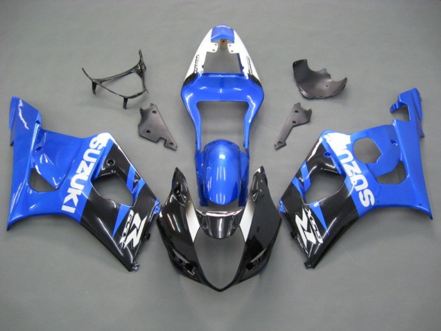 Lojas Carenagens Moto Suzuki GSXR 1000 2003-2004 - Azul Branco Preto