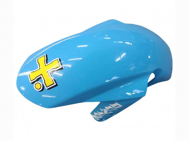 Lojas Carenagens Moto Suzuki GSXR 1000 2003-2004 - Azul Claro Amarelo Preto Rizla Motul