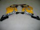 Lojas Carenagens Moto Suzuki GSXR 1000 2003-2004 - Amarelo Branco Azul Preto Corona
