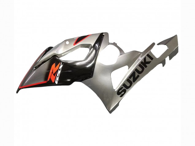 Lojas Carenagem Moto Suzuki GSXR 1000 2005-2006 - Prata Preto Vermelho