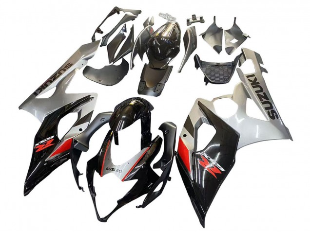 Lojas Carenagem Moto Suzuki GSXR 1000 2005-2006 - Preto Cinzento Vermelho