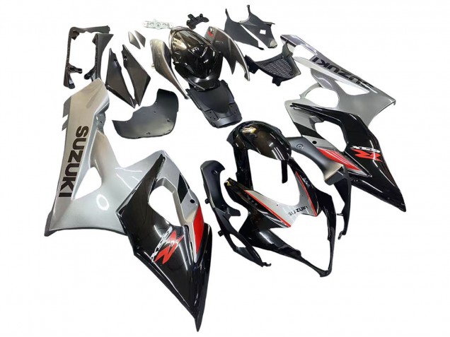 Lojas Carenagem Moto Suzuki GSXR 1000 2005-2006 - Preto Cinzento Vermelho