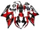 Lojas Carenagens Moto Suzuki GSXR 1000 2005-2006 - Vermelho Preto Brilhante