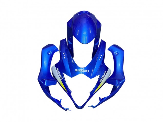 Lojas Carenagens Moto Suzuki GSXR 1000 2005-2006 - Azul Amarelo Vermelho Branco