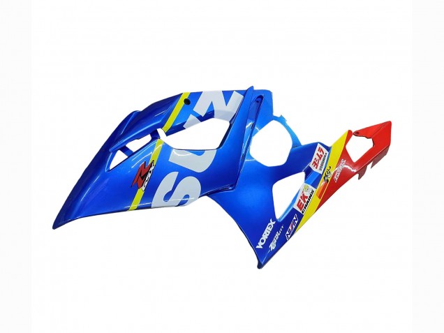 Lojas Carenagens Moto Suzuki GSXR 1000 2005-2006 - Azul Amarelo Vermelho Branco