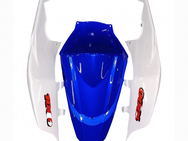 Lojas Carenagens Moto Suzuki GSXR 1000 2007-2008 - Branco Azul Preto Vermelho