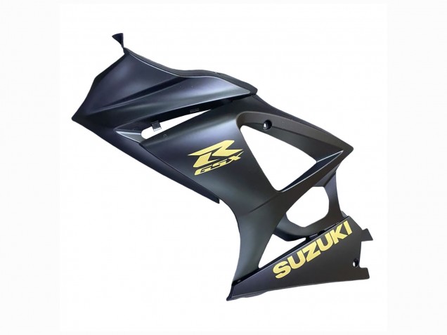 Lojas Carenagens Moto Suzuki GSXR 1000 2007-2008 - Preto Fosco Ouro Decal