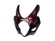 Lojas Carenagens Moto Suzuki GSXR 1000 2007-2008 - Preto Vermelho Chama