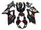 Lojas Carenagens Moto Suzuki GSXR 1000 2007-2008 - Preto Vermelho Chama